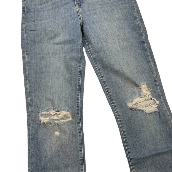 Levi's Premium 724 High Rise Straight Jeans Mind My Business Light Size 24x32 - Picture 3 of 6